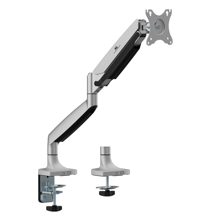 Uchwyt do monitora Maclean MC-969, podwójne ramię, ze sprężyną gazową, 17"-45", 16 kg,