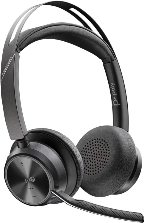 Słuchawki Poly Voyager Focus 2 z certyfikatem Microsoft Teams USB-C-C Headset + USB-C/A Adapter 9T9J4AA#AC3