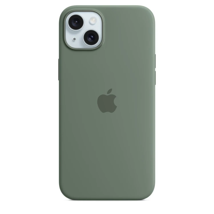 Silikonowe etui Apple z MagSafe Cypress, do iPhone 15 Plus
