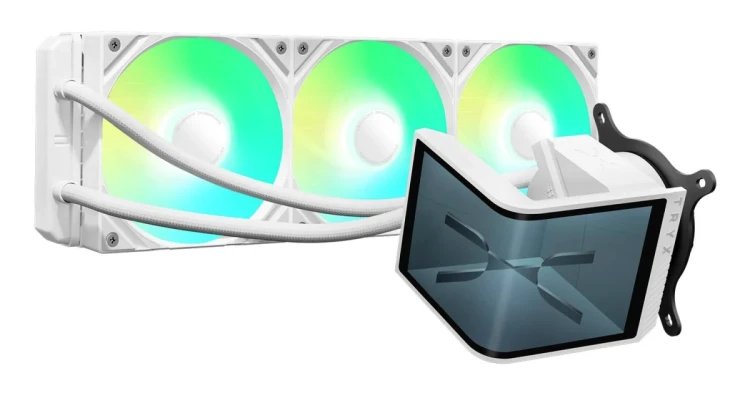 TRYX PANORAMA SE ARGB 360 Kompletne chłodzenie wodne, wyświetlacz 3D AMOLED - 360mm, biały