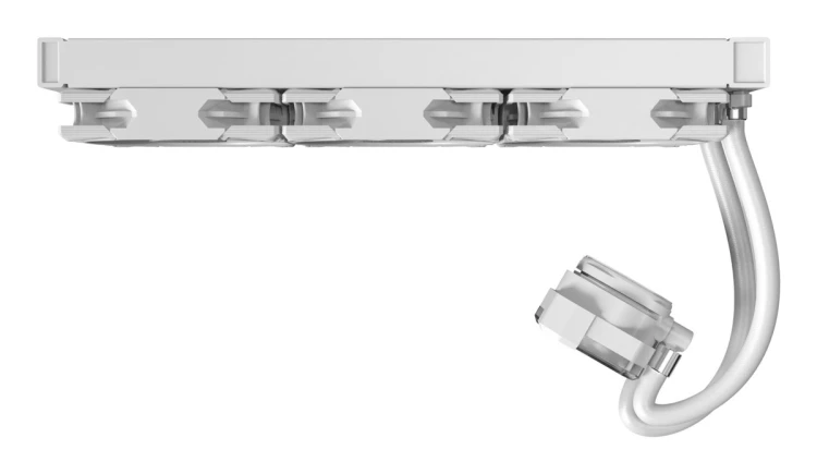 Chłodzenie wodne Montech HyperFlow Silent AiO - 360mm, białe