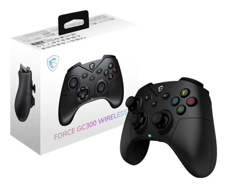 Kontroler MSI Gaming FORCE GC300 WIRELESS Czarny Bezprzewodowy