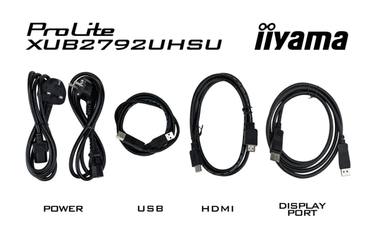 Płaski ekran iiyama ProLite XUB2792UHSU-B6 27" - 68,6 cm