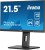 iiyama ProLite XUB2293HS-B6 monitor komputerowy 54,6 cm (21.5") 1920 x 1080 px Full HD LED Czarny