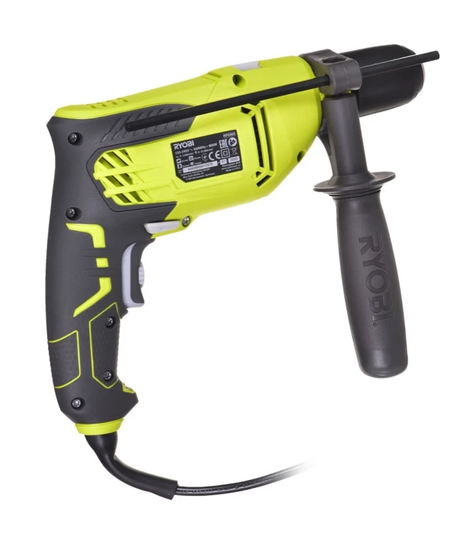 Wiertarka udarowa 800W, walizka RYOBI