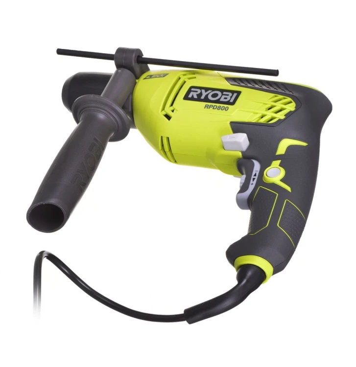 Wiertarka udarowa 800W, walizka RYOBI