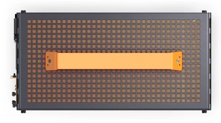 Obudowa komputerowa JONSPLUS MATX Handle Case Z20 - Black-Orange
