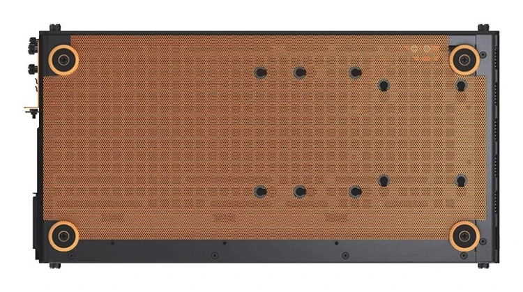 Obudowa komputerowa JONSPLUS MATX Handle Case Z20 - Black-Orange