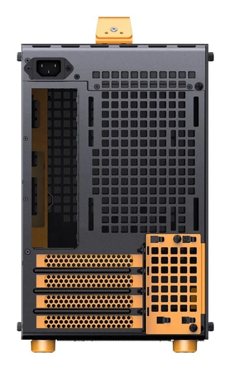 Obudowa komputerowa JONSPLUS MATX Handle Case Z20 - Black-Orange