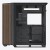 Obudowa PC APNX V1, Midi-Tower, ATX, Tempered Glass, Holz, schwarz