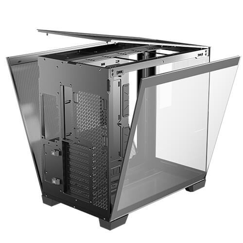 Obudowa komputerowa Antec C8 Wood Full Tower Czarny, Drewno