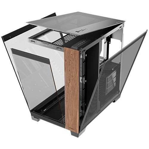 Obudowa komputerowa Antec C8 Wood Full Tower Czarny, Drewno