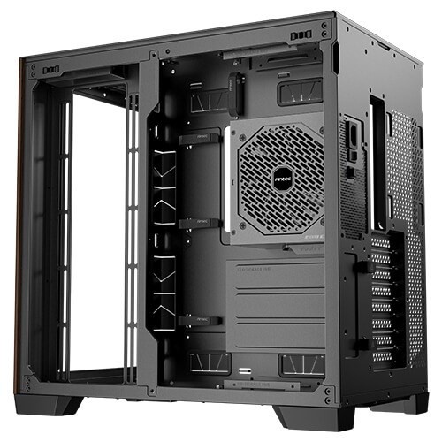 Obudowa komputerowa Antec C8 Wood Full Tower Czarny, Drewno