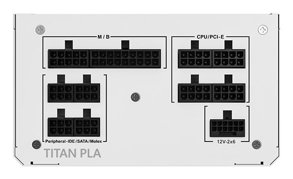Zasilacz Montech Titan PLA 750W - 80 PLUS & Cybenetics Platinum, modularny, PCIe 5.1 - 750 Watt
