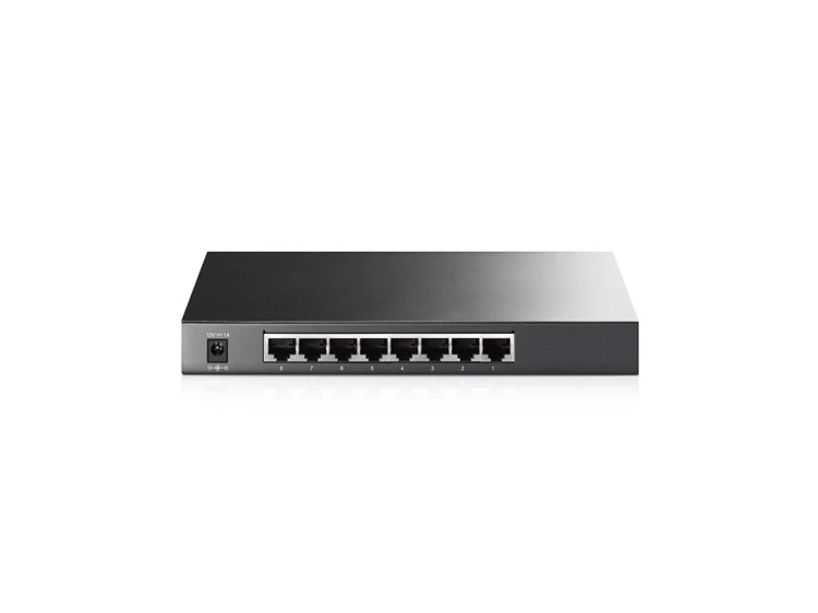 TP-Link Omada SG2008 łącza sieciowe Zarządzany L2/L2+ Gigabit Ethernet (10/100/1000) Czarny