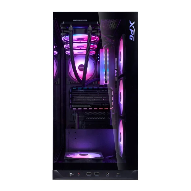 XPG Invader X BTF Midi Tower Czarny