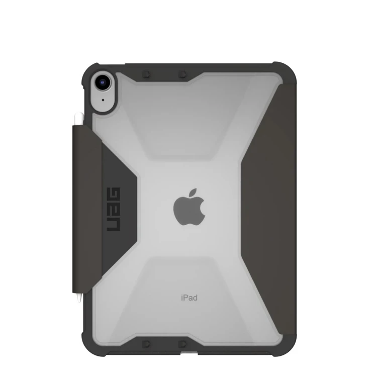 Wytrzymałe etui UAG do iPada 10.9 (10. generacji, 2022) - Plyo Black/Ice - Etui z klapką do tabletu - Klasa medyczna - Ice Black - do Apple iPad 10.9"