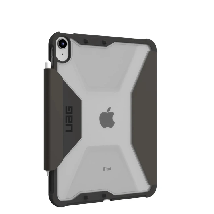 Wytrzymałe etui UAG do iPada 10.9 (10. generacji, 2022) - Plyo Black/Ice - Etui z klapką do tabletu - Klasa medyczna - Ice Black - do Apple iPad 10.9"