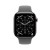 Apple Watch Series 11 GPS + Cellular 46mm koperta z naturalnego tytanu i sportowym paskiem w kolorze kamiennej szarości - S/M (MFCW4ZR/A)