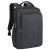 RIVACASE PLECAK NA LAPTOP 15,6" CENTRAL, CZARNY, 15L, Z POLIESTRU, KIESZENIE NA TABLET 10,1", SMARTFON, DOKUMENTY I AKCESORIA