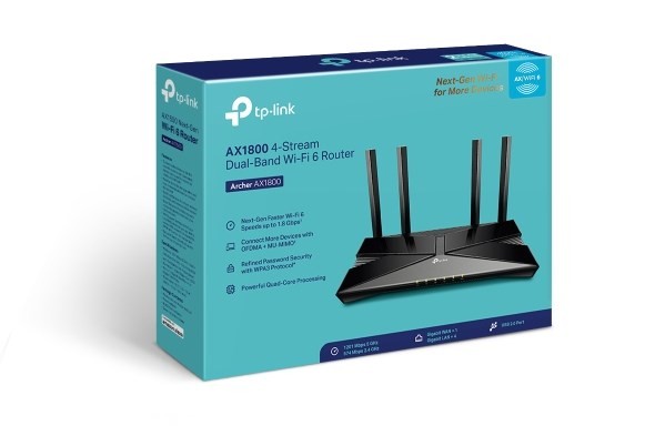 Router WRL 1800MBPS ARCHER AX1800 TP-LINK
