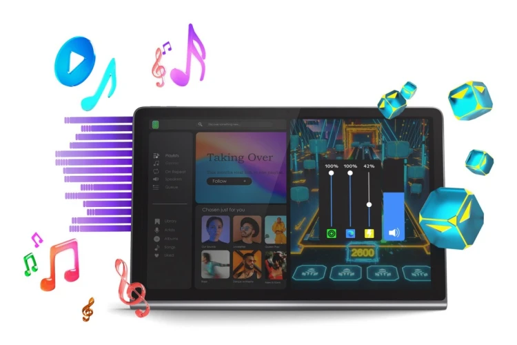 Lenovo Tab (bez zasilacza) | Plus TB351FU | 11,5 cala | Luna Szary | 2000 x 1200 pikseli | MediaTek Helio G99 | 8 GB | LPDDR4x Lutowany | 128 GB | Sie