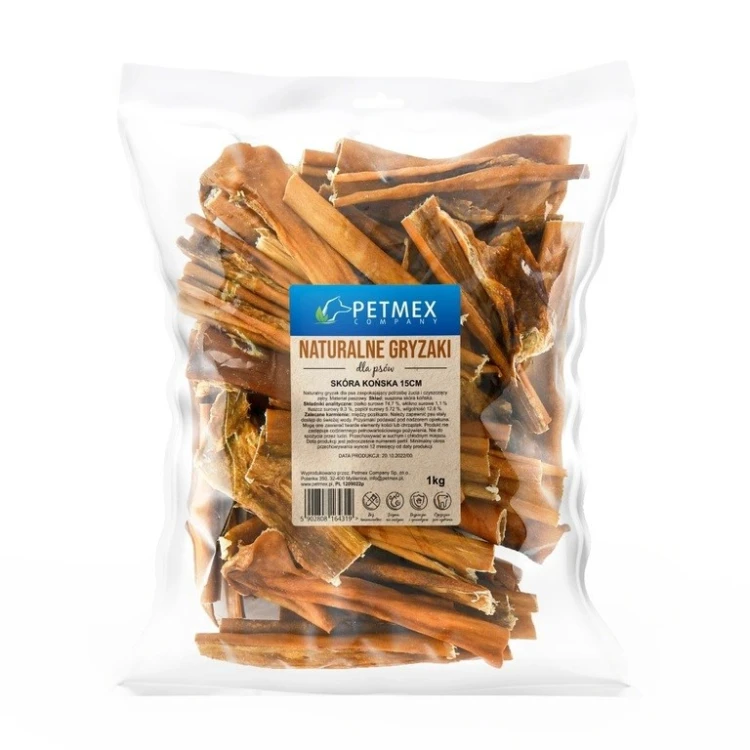 PETMEX Skóra Końska 15cm 1000g