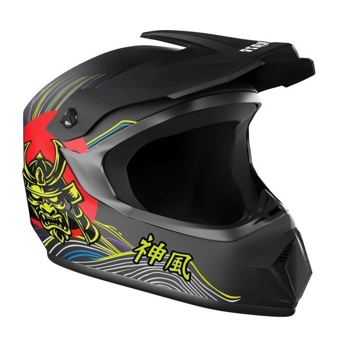 Kask pełny Kamikaze Tokyo Drift, rozmiar L (AKC208)