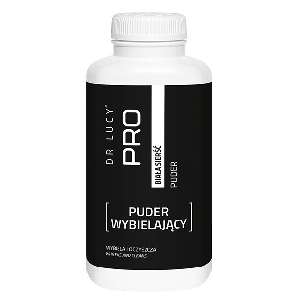 DR LUCY - PRO PUDER WYBIELAJĄCY 120 G NA PRZEBARWIENIA I ZACIEKI, DLA PSA