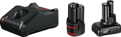 Bosch 1 x GBA 12V 2.0Ah + 1 x GBA 12V 4.0Ah + GAL 12V-40 Professional ładowarka akumulatorów Akumulator do domowego użytku Prąd przemienny