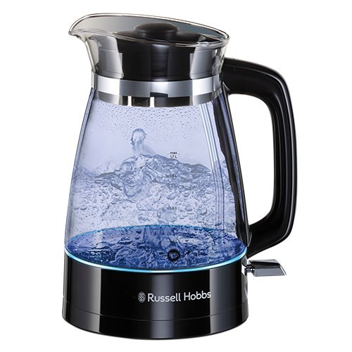 Russell Hobbs 26080-70 czajnik elektryczny 1,7 l 2400 W Czarny, Przezroczysty