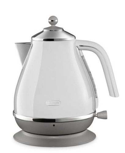 De’Longhi Icona Capitals czajnik elektryczny 1,7 l 2000 W Biały