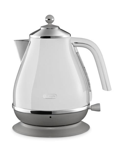 De’Longhi Icona Capitals czajnik elektryczny 1,7 l 2000 W Biały