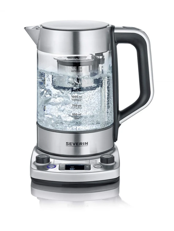 Severin WK 3422 czajnik elektryczny 1,7 l 3000 W Stal nierdzewna