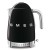 Smeg KLF04BLEU czajnik elektryczny 1,7 l 2400 W Czarny