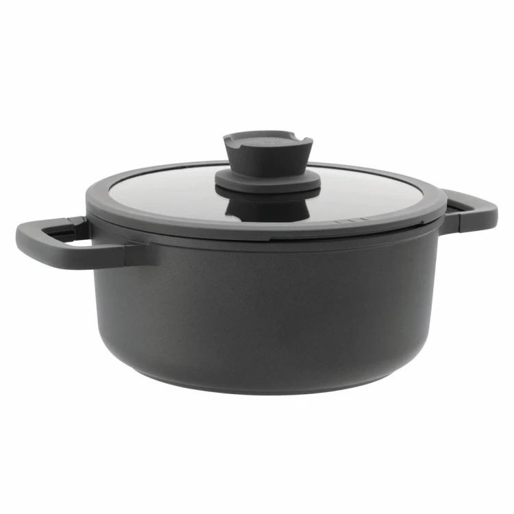 BergHOFF Leo Stone+ 4,4 l Czarny Aluminium