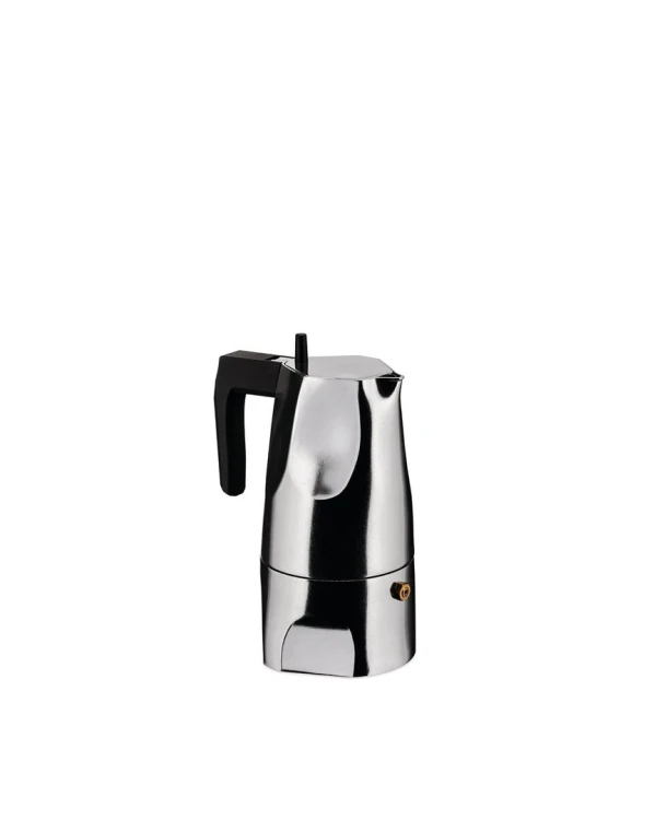 Alessi MT18/3 ręczny ekspres do kawy Kawiarka moka Aluminium