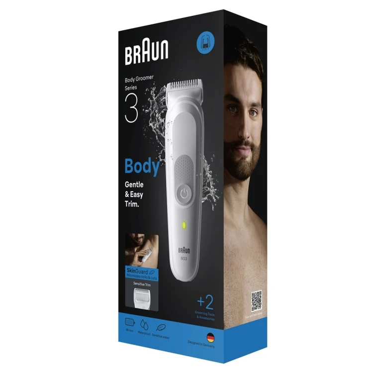 Braun Series 3 80789711 maszynka do włosów Jasny Szary