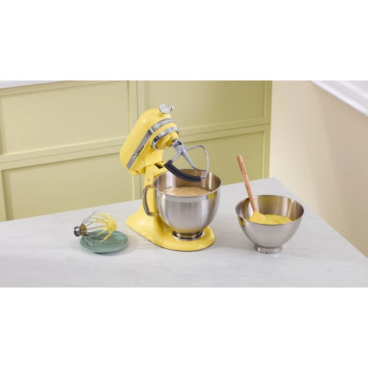 KitchenAid 5KSM195PSEBT mikser Mikser stojący 300 W Stal nierdzewna, Żółty