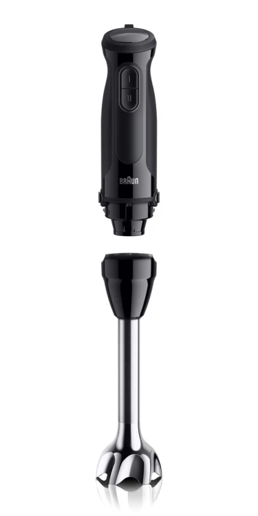 Braun MultiQuick 3 MQ30201M 0,6 l Blender immersyjny 900 W Czarny, Stal satynowa