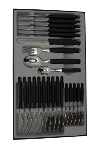 Zestaw sztućców i noży kuchennych Victorinox 6.7833.24 Pudełko na nóż/sztućce Zestaw 24 sztuka