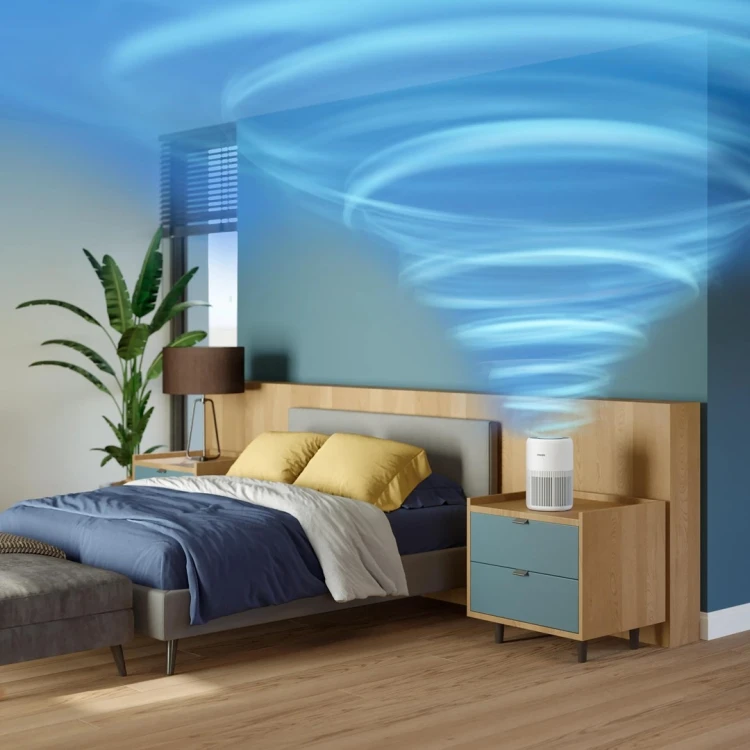 Oczyszczacz powietrza Philips AC0920/10 PureProtect Mini seria 900 65m2 49dB 21W Biały