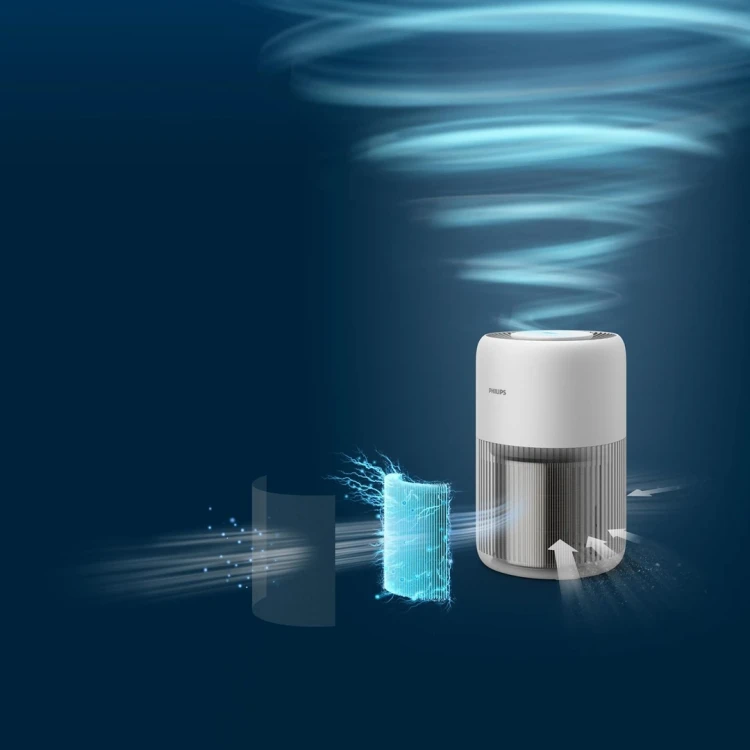 Oczyszczacz powietrza Philips AC0920/10 PureProtect Mini seria 900 65m2 49dB 21W Biały
