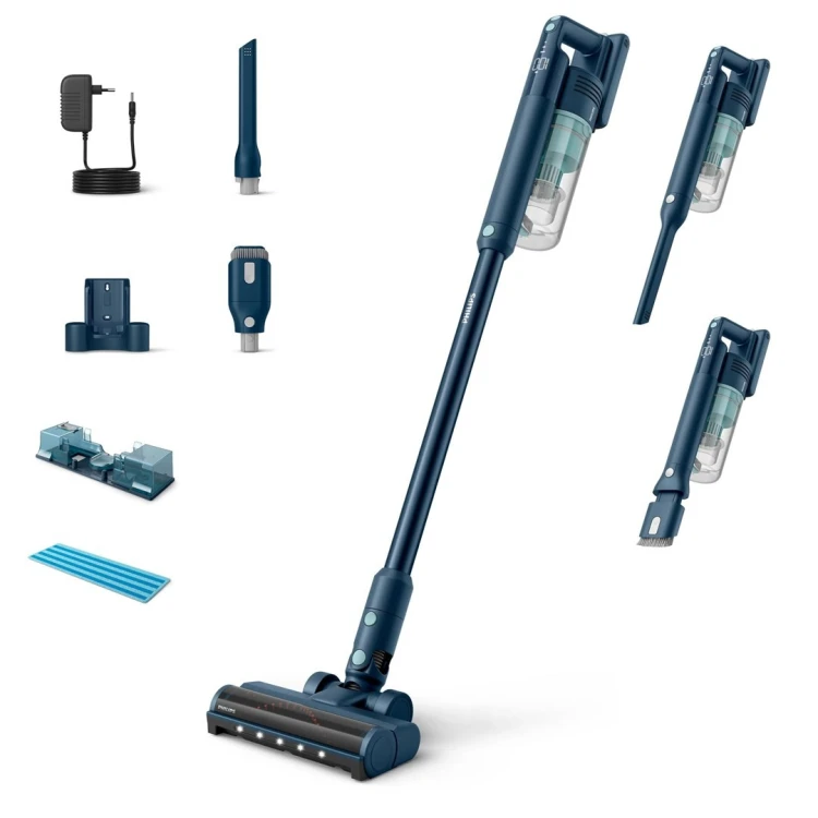 Odkurzacz pionowy bezworkowy Philips 5000 series XC5041/01 czyszczenie na sucho i mokro