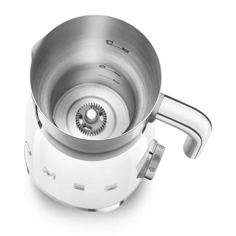 Smeg MFF11WHEU spieniacz / podgrzewacz do mleka Automatyczny spieniacz/podgrzewacz do mleka Biały