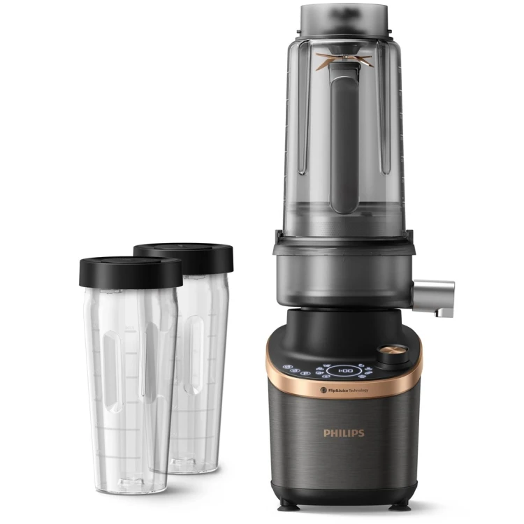 Philips Flip&Juice™ Blender HR3770/10 Blender o dużej prędkości z modułem sokowirówki
