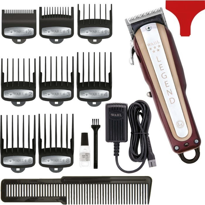 Wahl Cordless Legend Bordowy, Srebrny Litowo-jonowa (Li-Ion)