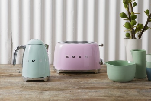 Toster SMEG (TSF01PKEU) różowy
