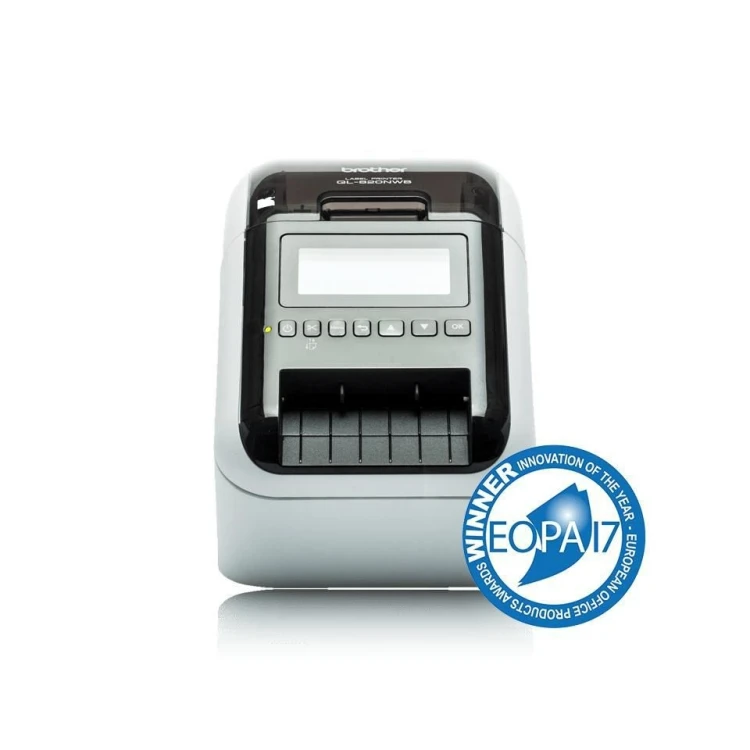 Drukarka etykiet Brother QL-820NWBc QL820NWBCZG1 - termiczna, Kolor 300x300DPI 176mm/s, LAN DK Wi-Fi Bluetooth