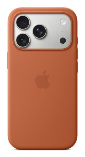Silikonowe etui Apple iPhone 17 Pro z MagSafe (terakota)